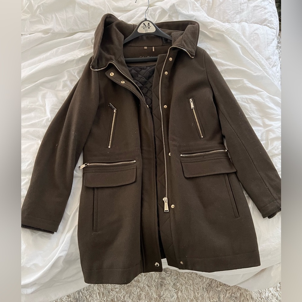 Calvin Klein Coat (Army green) Size Small